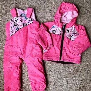 Columbia two-piece snowsuit (Holding)